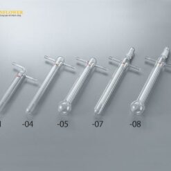 Bẫy chân không bằng thủy tinh (Borosilicate Glass-1, cao su kín, φ40 x 335mm) DLAB (AS ONE 3-9640-06)