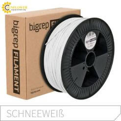 BIGREP 3D PRINTER FILAMENT – PLA – White