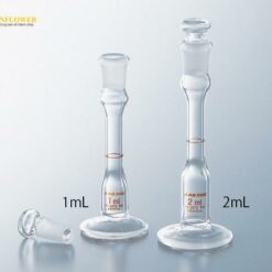 Bình định mức màu trắng có chân đế 2mL AS ONE 1-8582-02