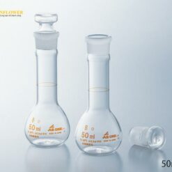 Bình định mức ngắn màu trắng 500mL AS ONE 1-8566-05