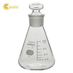 Bình Erelenmeyer có nút đậy 100mL SIBATA SCIENTIFIC TECHNOLOGY LTD 010330-1001 A
