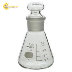 Bình Erelenmeyer có nút đậy 50mL SIBATA SCIENTIFIC TECHNOLOGY LTD 010330-501 A