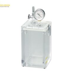 Bình hút ẩm chân không (1.3L, PMMA (Acrylic Plastic), 150 x 150 x 250mm) AS ONE 1-5943-02 VXH