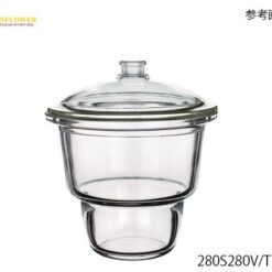 Bình hút ẩm miệng trên φ285mm AS ONE 3-6011-25 280S280V/T300
