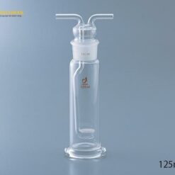 Bình rửa khí bằng thủy tinh(có tấm lọc) 125mL Climbing Co.,Ltd 0457-01-10