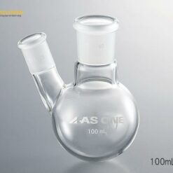 Bình thủy tinh 2 cổ AS ONE 3-6524-02 FG2-0252440-1, 250ml (24/40, 15/25)