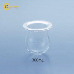 Bình thủy tinh hình tròn Borosilicate glass -1 300mL AS ONE 6-741-01