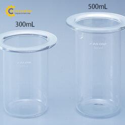 Bình thủy tinh hình trụ Borosilicate glass -1 1000mL AS ONE 6-741-10
