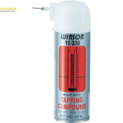 Bình xịt dầu bôi trơn cắt gọt (màu hổ phách, 330mL) ASAHI ENGINEERING TC-330