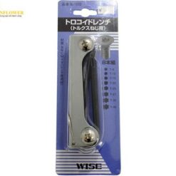 Bộ 8 cờ lê Trochoidal (T9, T10, T15, T20, T25, T27, T30, T40) WISE 10008S