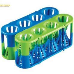 Bộ Adapter đỡ ống (POM (Polyacetal Plastic), màu xanh lam/ xanh lá cây, 2 cái) AS ONE 3-8856-01