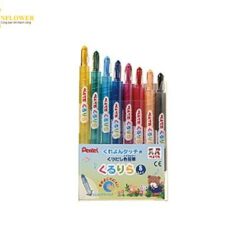 Bộ bút chì màu (loại 8 màu) PENTEL GTW-8