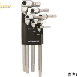 Bộ cờ lê lục giác đầu xoay 6 chi tiết Bondhus Japan HP6-1C-35R