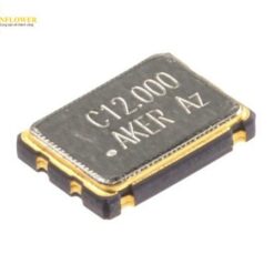Bộ dao động đồng hồ (12 MHz, +/-50ppm HCMOS, 4 chân SMD) AKER S75005-12.000-X-15