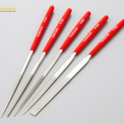 Bộ dao dũa mài mòn hạt kim cương AS ONE 1-3235-01 DSST0520, 5 cái #200 200mm