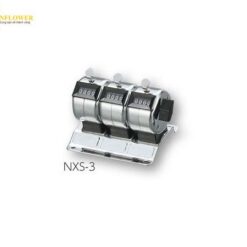 Bộ đếm ba để bàn (4 chữ số, 107 x 72 x 74mm) AS ONE 4-458-05 NXS-3