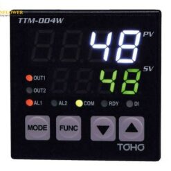 Bộ điều khiển nhiệt độ kỹ thuật số (relay 1 điểm, AC100 - 240 V (± 10%) 50/60Hz) TOHO ELECTRONICS TTM-004W-R-A