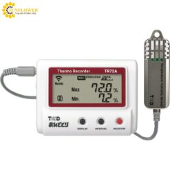Bộ ghi dữ liệu nhiệt độ và độ ẩm (loại mạng LAN không dây, -25 - +70oC, 0 - 99RH, 2 kênh, 30000 điểm dữ liệu) TANDD (T&D) TR72A-S