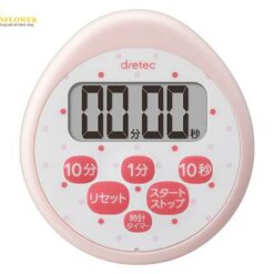 Bộ hẹn giờ chống thấm nước màu hồng DRETEC T-565PK