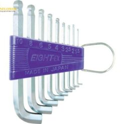 Bộ lục giác 9 cái (1.5 đến 10mm) EIGHT TOOL TTR-S9