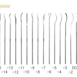 Bộ mỏ hàn mài mòn bằng thép kim cương BIP SHOUKO Co., Ltd DCS-115, 140mm #120-140(Bộ 15 cái từ DCS-1 đến 15)