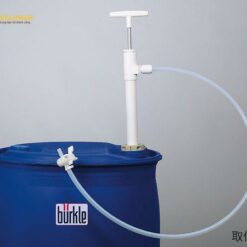 Bơm thùng PTFE (có khóa vòi, ống xả, 1110mm, 400 mL/stroke) Buerkle 5606-1001