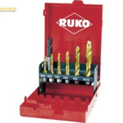 Bộ mũi khoan lục giác (lớp phủ TIN) 6 chi tiết RUKO 270020T