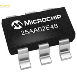 Bộ nhớ EEPROM nối tiếp 2kbit (50ns 6-Pin SOT-23 SPI) Microchip 25AA02E48T-I/OT