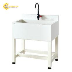 Bồn rửa PVC có vòi 500 x 900 x 900mm AS ONE 3-398-02 AllP-900J
