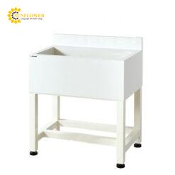 Bồn rửa PVC không có vòi 500 x 900 x 900mm AS ONE 3-398-05 AllP-900