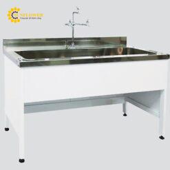 Bồn thép rửa đơn (1500 x 600 x 800mm) AS ONE 3-4152-02 EAN-1560