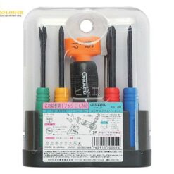 Bộ tuốc nơ vít với xoay móc TOOLMATE No.100