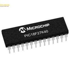 Bộ vi điều khiển (PIC18 8bit, 64MHz, 128 kB Flash, 28-Pin SDIP, 5pcs/ túi) Microchip PIC18F27K40-I/SP