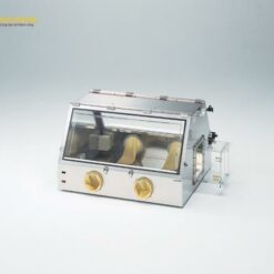 Buồng thao tác găng tay 2 mặt (thép không gỉ (SUS304), PC (polycarbonate), PMMA (acrylic), 1225 x 758 x 62mm) AS ONE 3-5650-01 DGB-1000