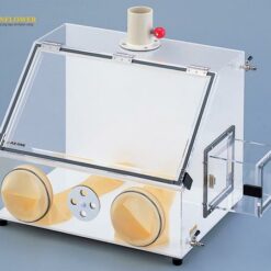 Buồng thao tác găng tay (có ống xả, PMMA (acrylic), 762 x 450 x 583mm) AS ONE 3-4045-12 AS-600PE