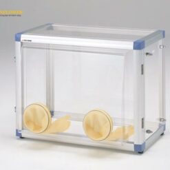 Buồng thao tác găng tay (cửa nghiêng, PMMA (acrylic), 556 x 745 x 594mm) AS ONE 1-9034-04