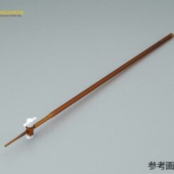 Burette thủy tinh có khóa hãm PTFE màu hổ phách đậm 10mL AS ONE 6-254-02