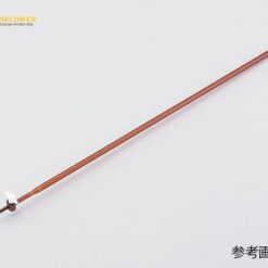 Burette thủy tinh có khóa hãm PTFE màu hổ phách đậm 100mL AS ONE 6-254-05