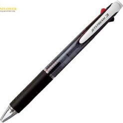 Bút bi Jet Stream màu đen (0.7mm, 3 màu mực đen/ đỏ/ xanh) Mitsubishi Pencil SXE340007.24