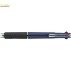 Bút bi Jet Stream màu Navy (0.5mm, 3 màu mực đen/ đỏ/ xanh) Mitsubishi Pencil SXE3-400-05.9