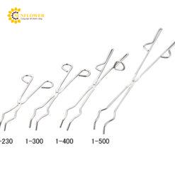 Cái gắp kẹp Crucible (400mm, Stainless Steel (SUS304)) AS ONE 1-2405-03 1-400