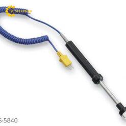 Cảm biến Cặp nhiệt điện lớp K có tay cầm (0 - +200oC, φ20mm) AS ONE 3-1564-04 DS-5840