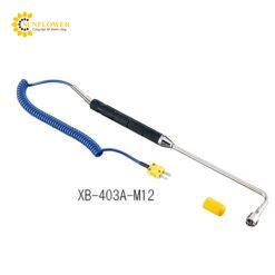 Cảm biến đo nhiệt độ bề mặt (loại K, -50 đến + 800oC, φ15 x 12mm) AS ONE 3-6243-01 XB-403A-M12