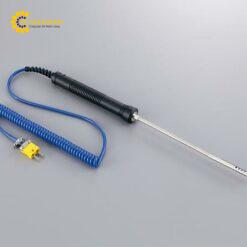 Cảm biến đo nhiệt độ (loại K, -50 đến + 600oC, φ6.4 x 170mm) AS ONE 3-6284-01 XB-602A-M18