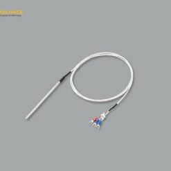 Cảm biến nhiệt kế điện trở (loại vỏ bọc, tráng Teflon, φ5.0mm x 150mm) AS ONE 3-6510-03 DS-4010-150