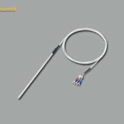Cảm biến nhiệt kế điện trở (loại vỏ bọc, tráng Teflon, φ5.0mm x 200mm) AS ONE 3-6510-04 DS-4010-200