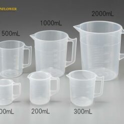 Ca nhựa Polypropylene có tay cầm 500mL NIKKO (AS ONE 1-4622-14)