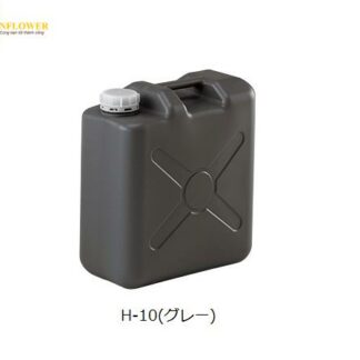 Can nhựa màu xám 10L AS ONE 2-584-02 H-10