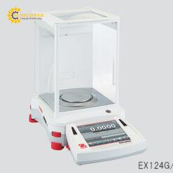Cân phân tích có cửa kính chắn gió (320g, 0.1mg) OHAUS EX324G/AD