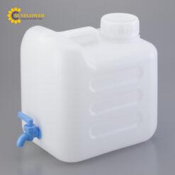 Can vuông phẳng có vòi 30L AS ONE 1-2168-02
